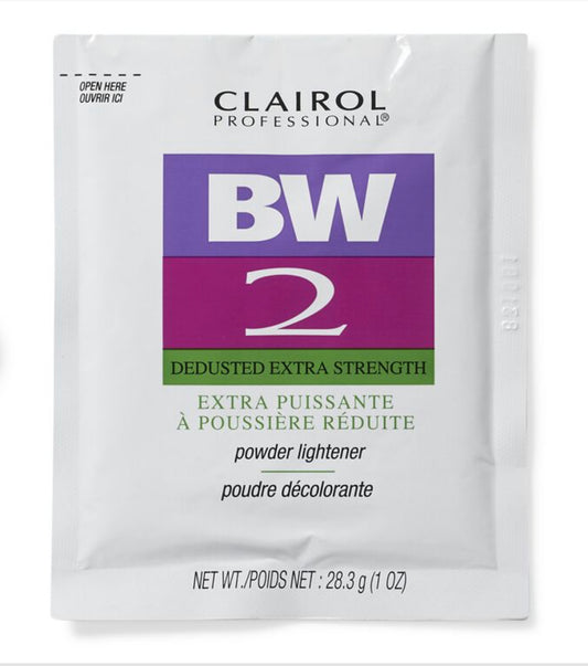 BW2 powder lightener packet by Clairol professional